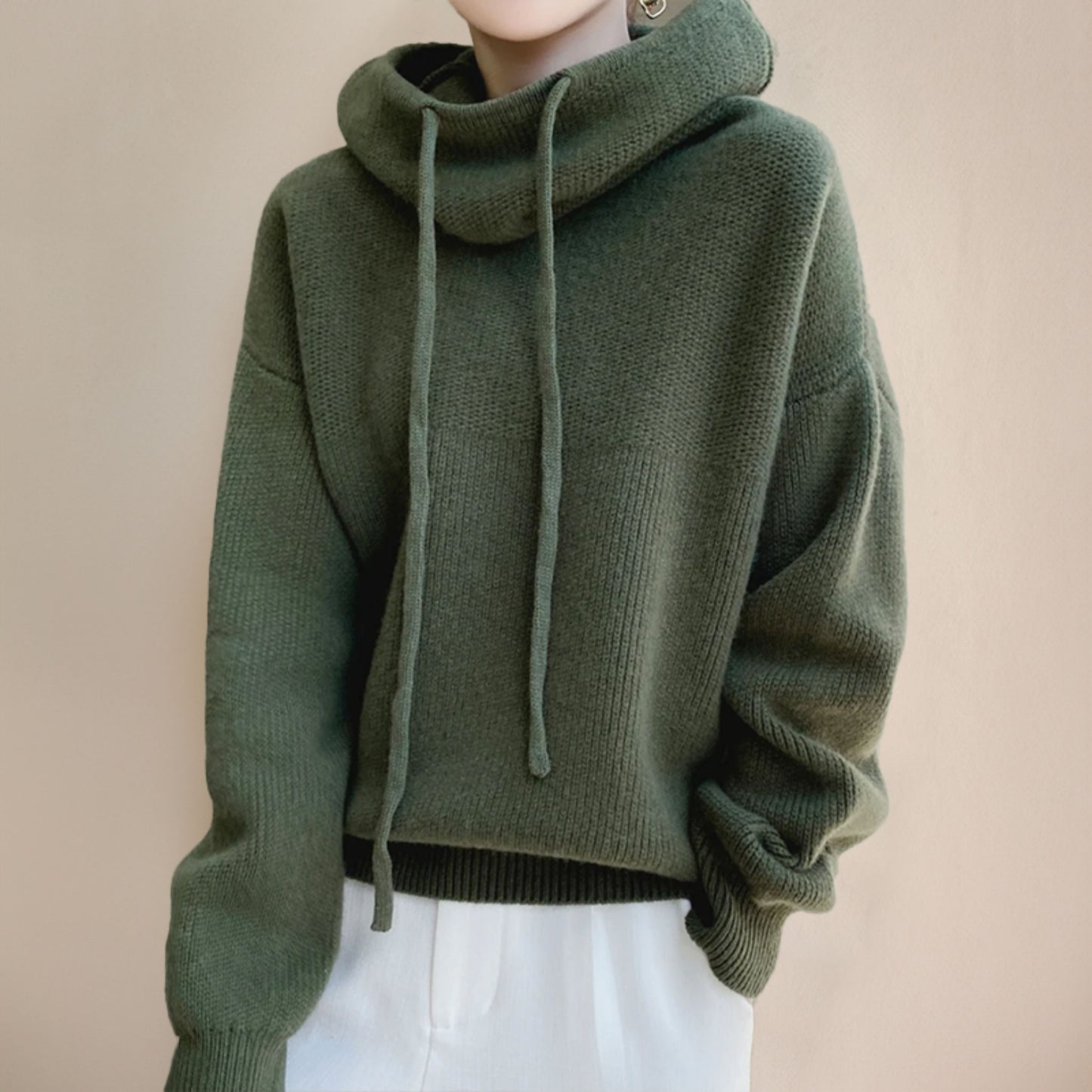 Women's Hooded Sweater | Relaxed Fit