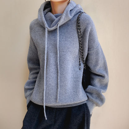 Women's Hooded Sweater | Relaxed Fit