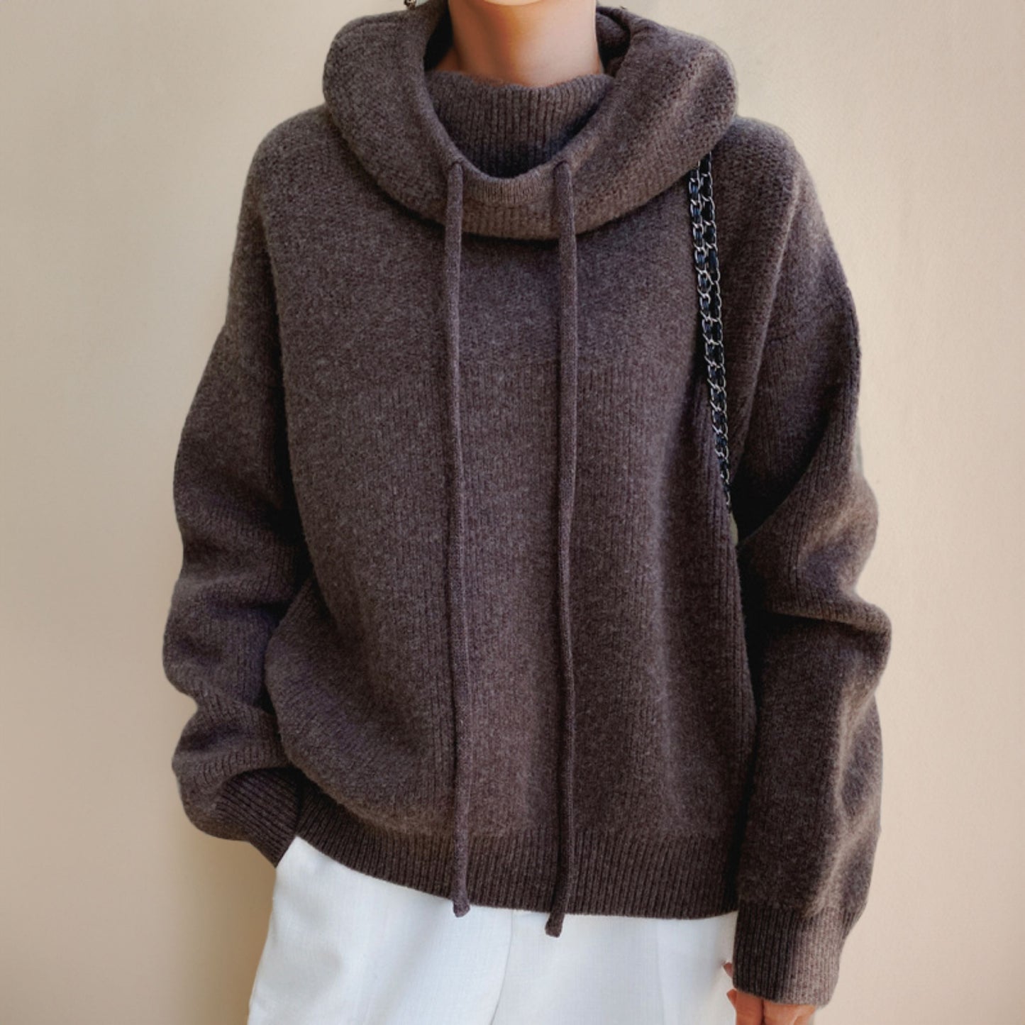 Women's Hooded Sweater | Relaxed Fit