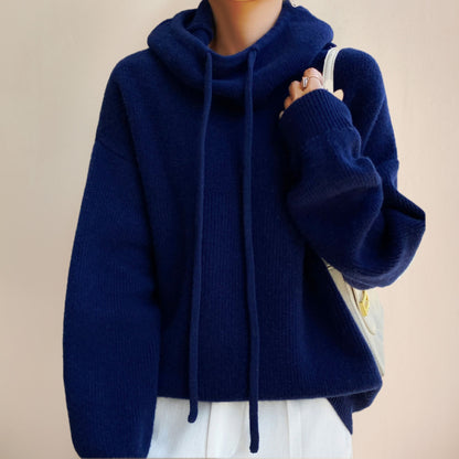 Women's Hooded Sweater | Relaxed Fit