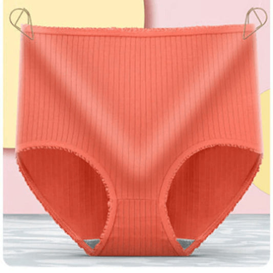 Women's High-Waisted Underpants | Ribbed Stretch