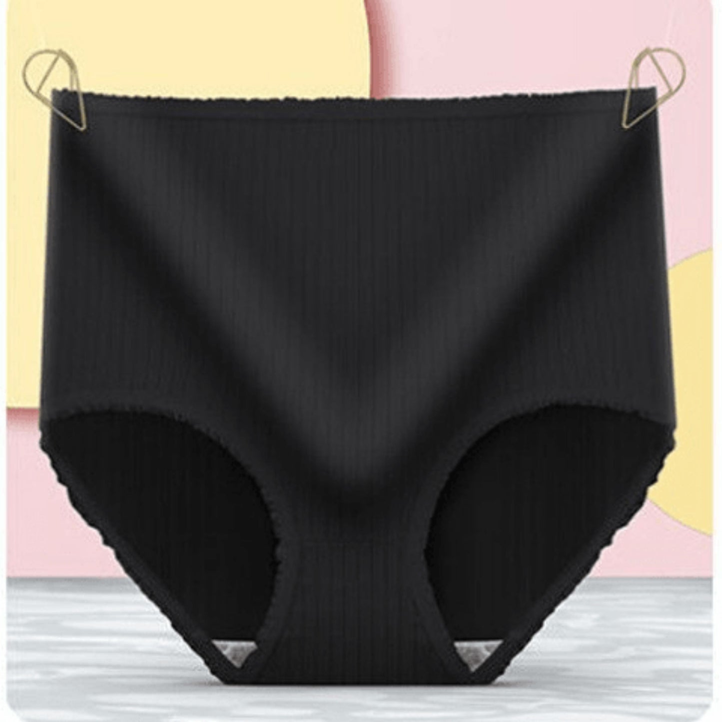 Women's High-Waisted Underpants | Ribbed Stretch