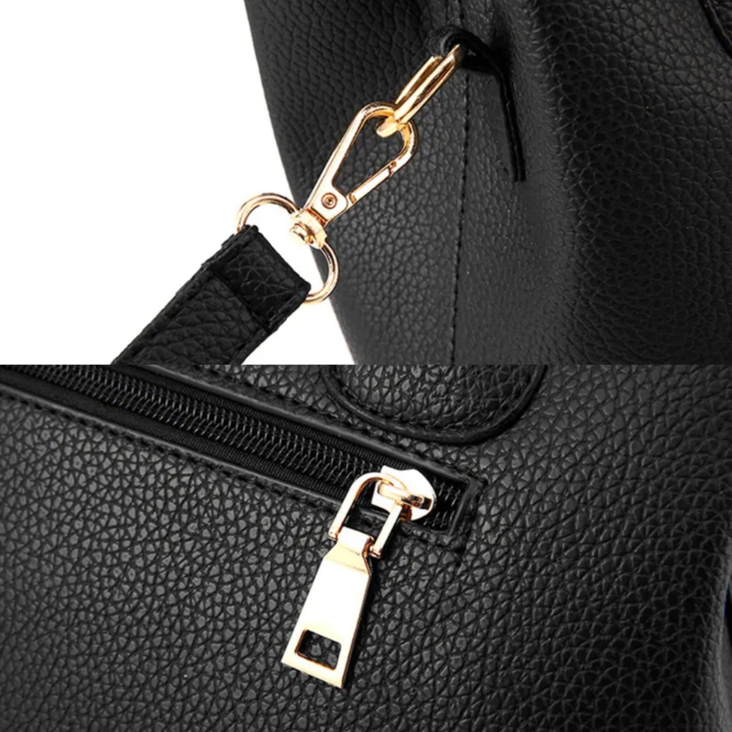 Ladies Handbag | Structured Design & Golden Accents