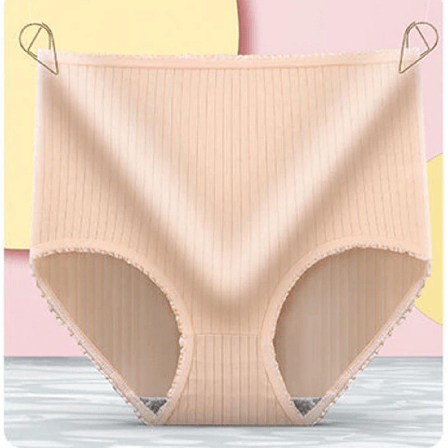 Women's High-Waisted Underpants | Ribbed Stretch