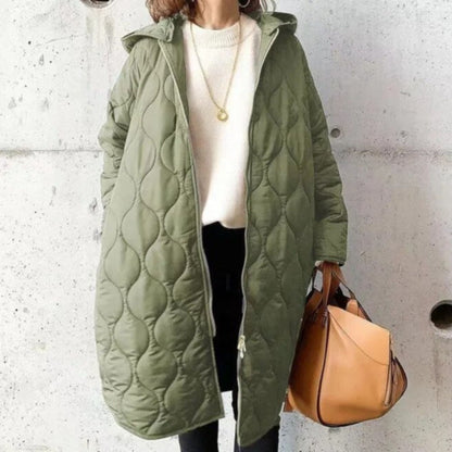 Women's Winter Coat | Lined Hooded Coat