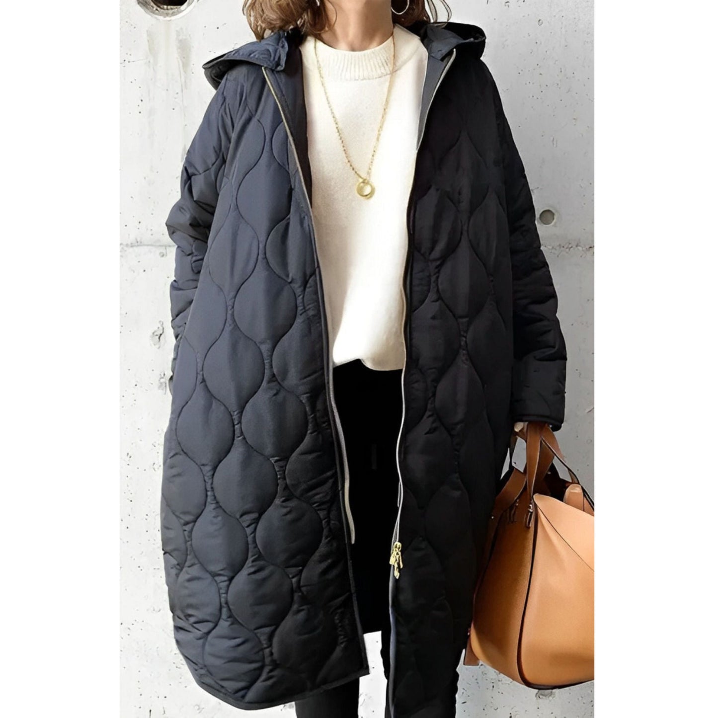 Women's Winter Coat | Lined Hooded Coat