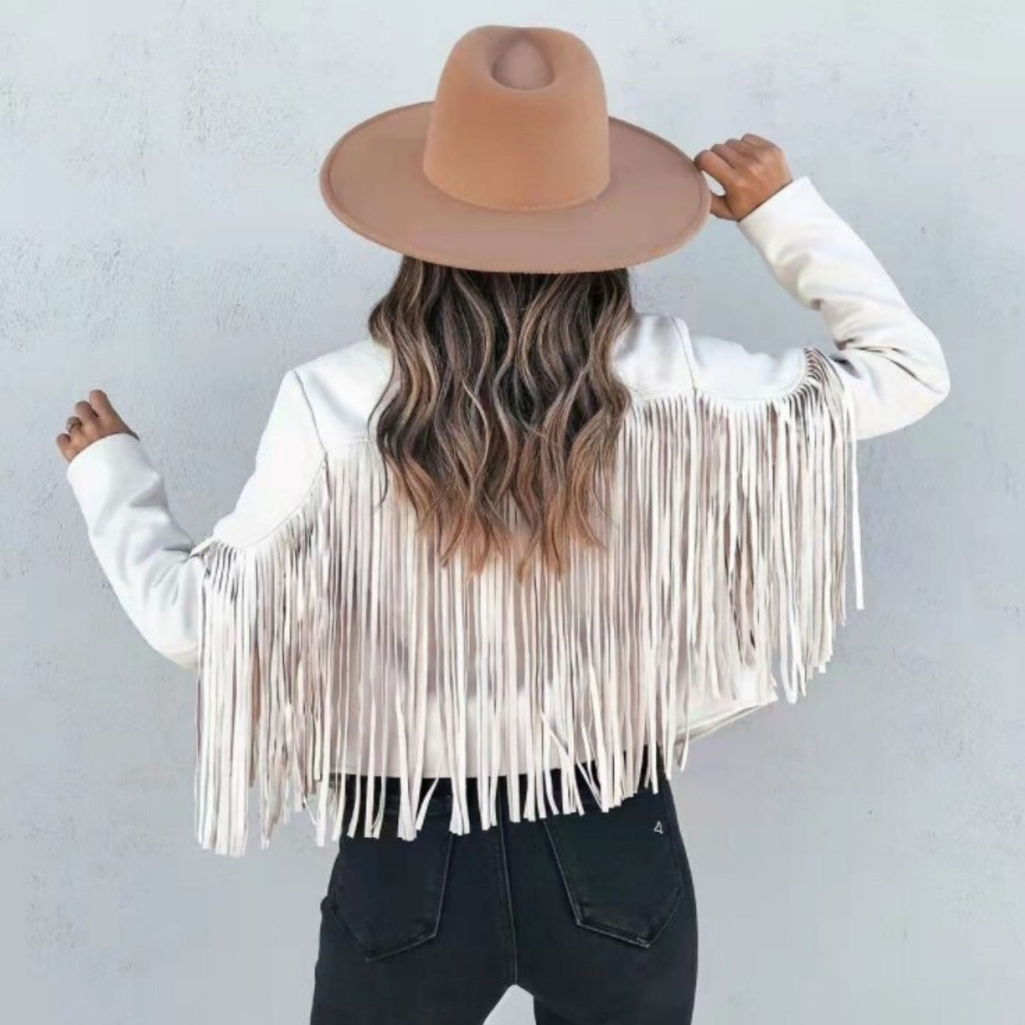 Women's Fringe Jacket | with Tassels