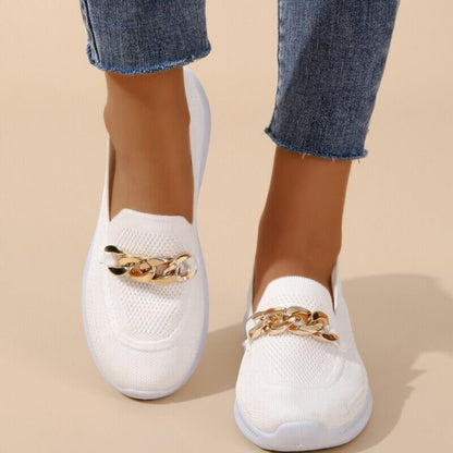 Women's Loafers | Chain Detail