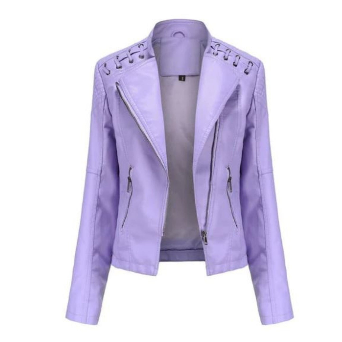 Women's Biker Jacket | Zip-Up