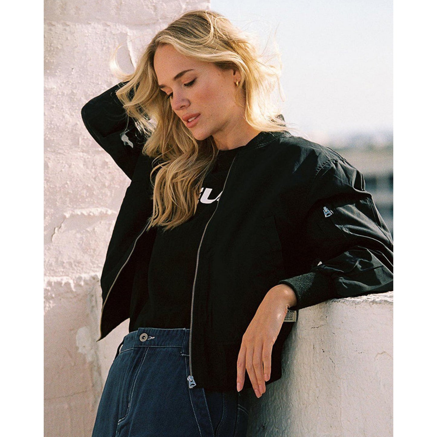 Women's Bomber Jacket | Zip Up