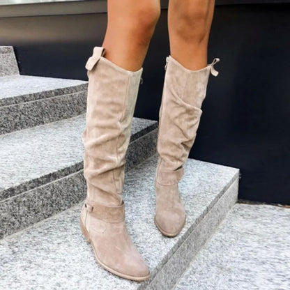 Women's Knee High Boots | Side zipper