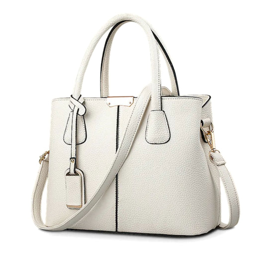 Ladies Handbag | Structured Design & Golden Accents