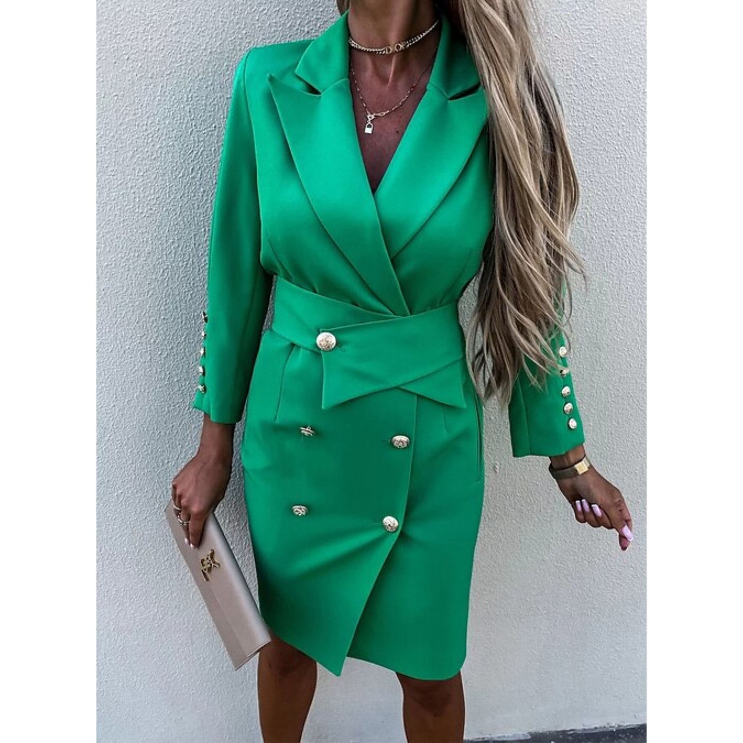 Women's Blazer Dress | Fitted Look