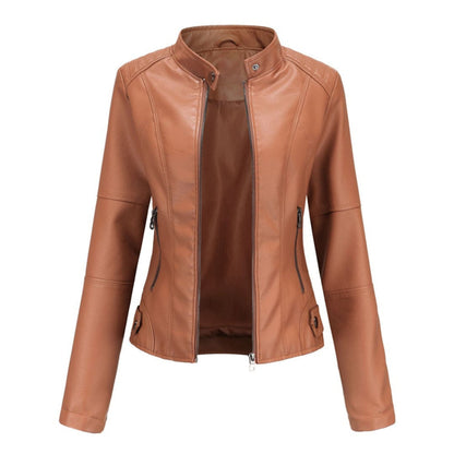 Women's Biker Jacket | Zip Up