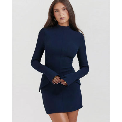 Women's Mini Dress | Long Sleeve Bodycon