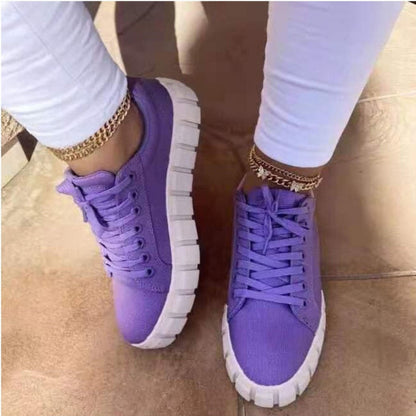 Women's Platform Sneakers | Lace-up Closure