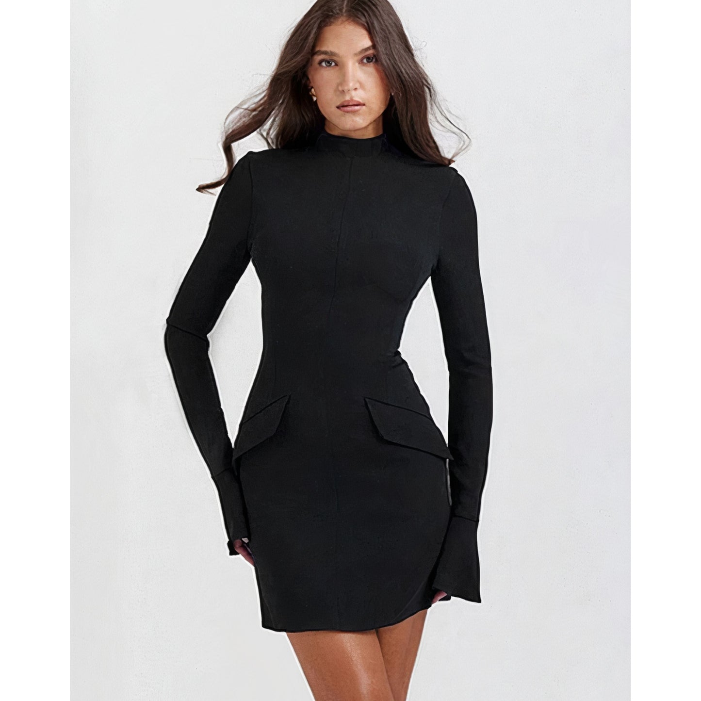 Women's Mini Dress | Long Sleeve Bodycon