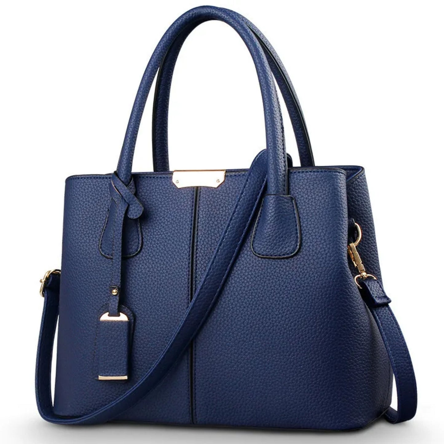 Ladies Handbag | Structured Design & Golden Accents