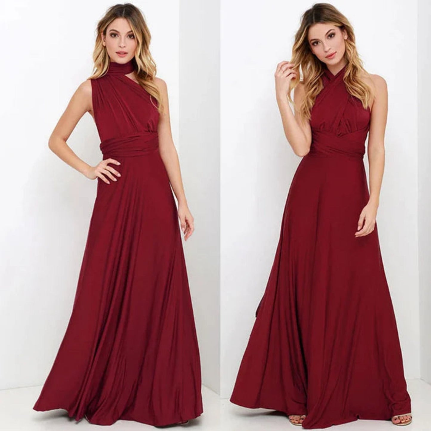 Ladies Evening Dress | One Shoulder Maxi