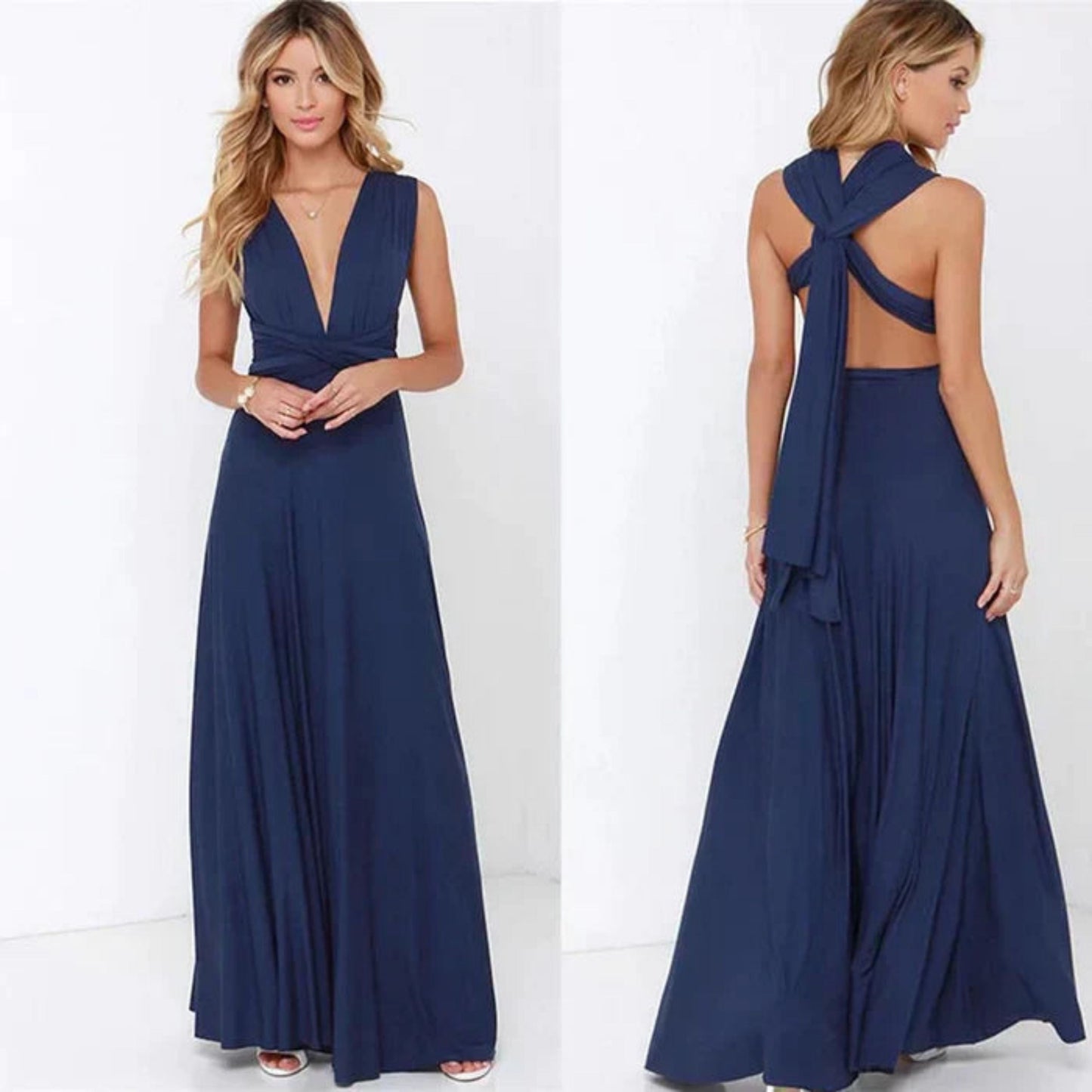 Ladies Evening Dress | One Shoulder Maxi