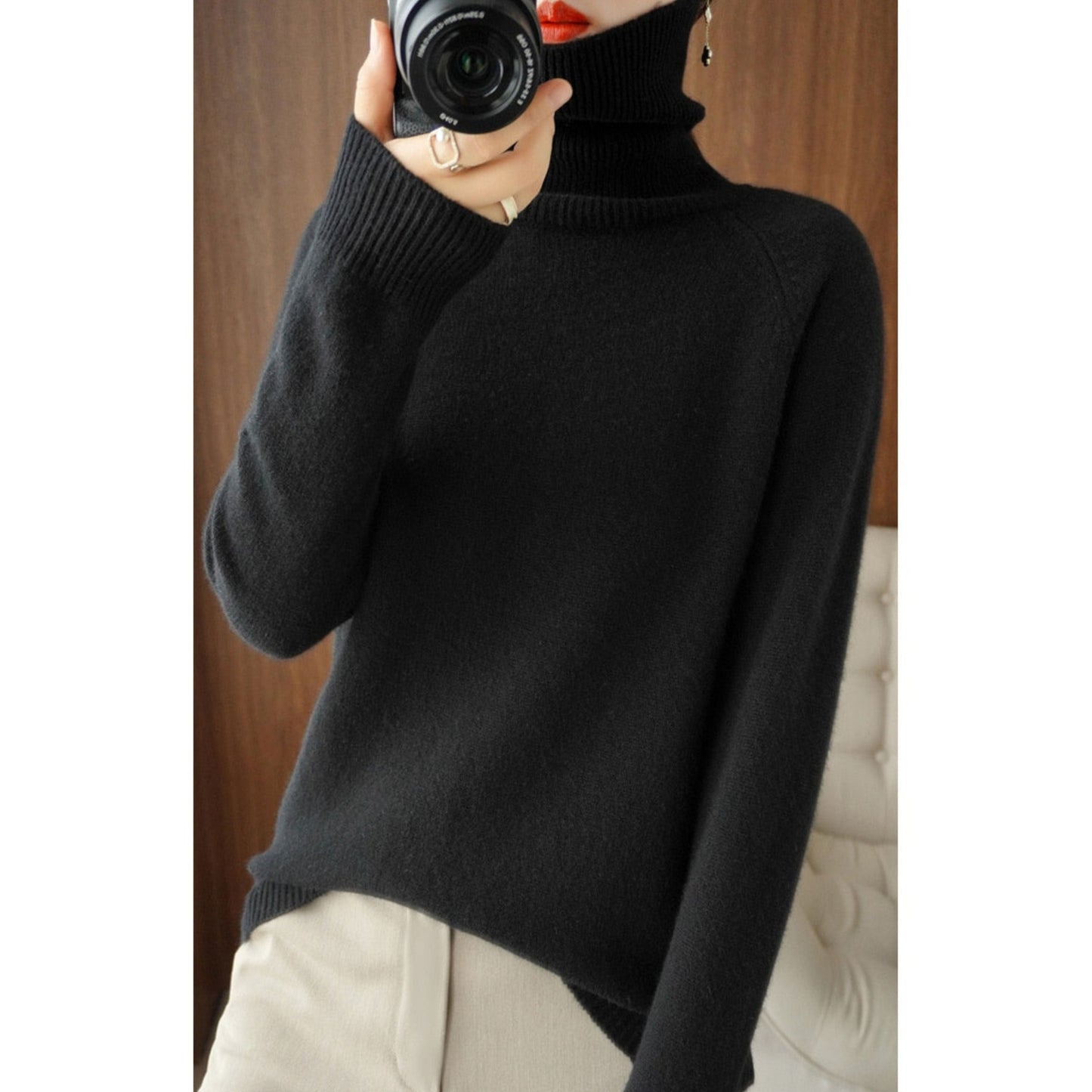 Women's Turtleneck | Slim Fit